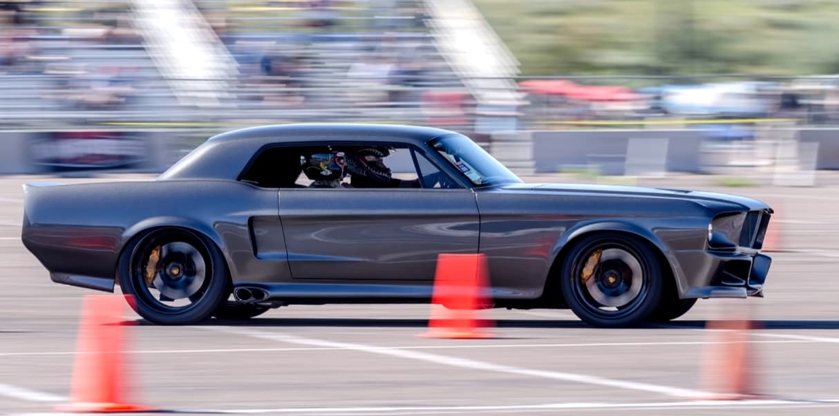 FULL BUILD: 1968 Ford Mustang powered by a twin-turbo Ferrari F430 engine