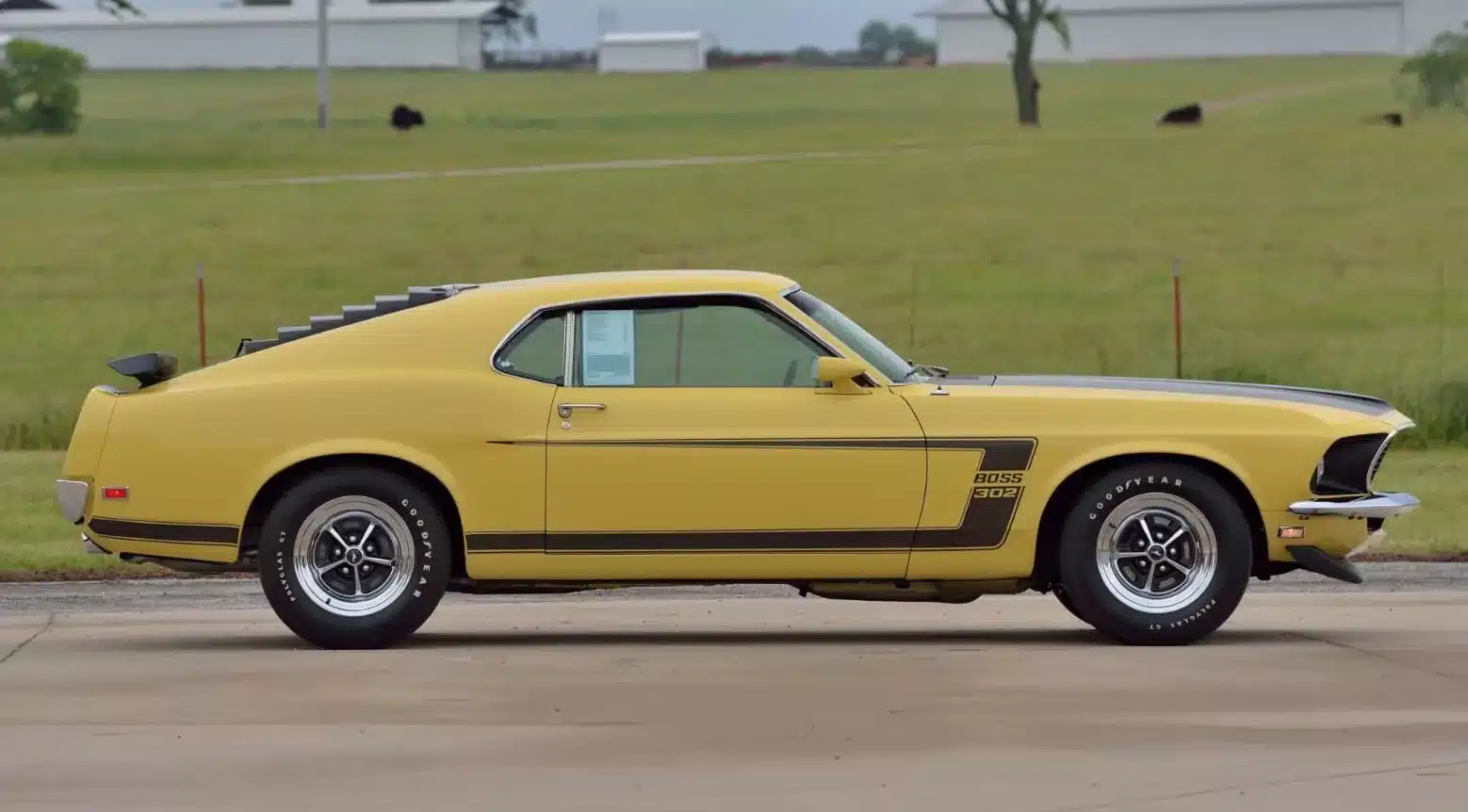 The Rare 1969 Ford Mustang Boss 302 Fastback: A Classic Beauty with All the Trimmings