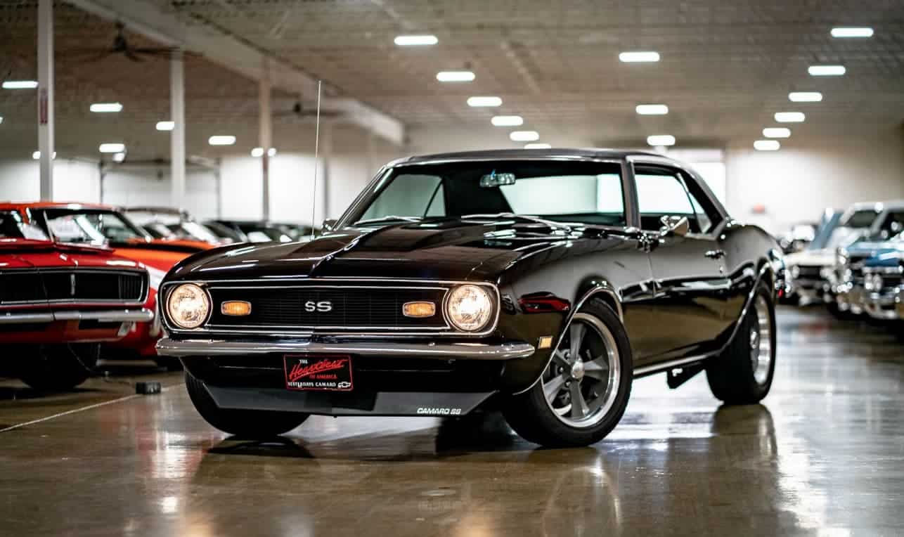 Classic Beauty and Modern Power: The Triple-Black 1968 Chevrolet Camaro SS
