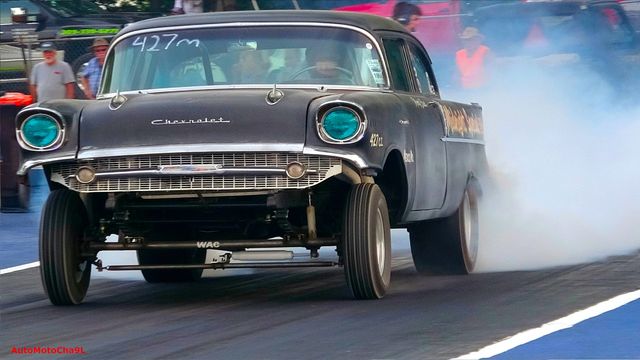 Old School Thunder Vintage Race Cars Ignite Central Illinois Dragway