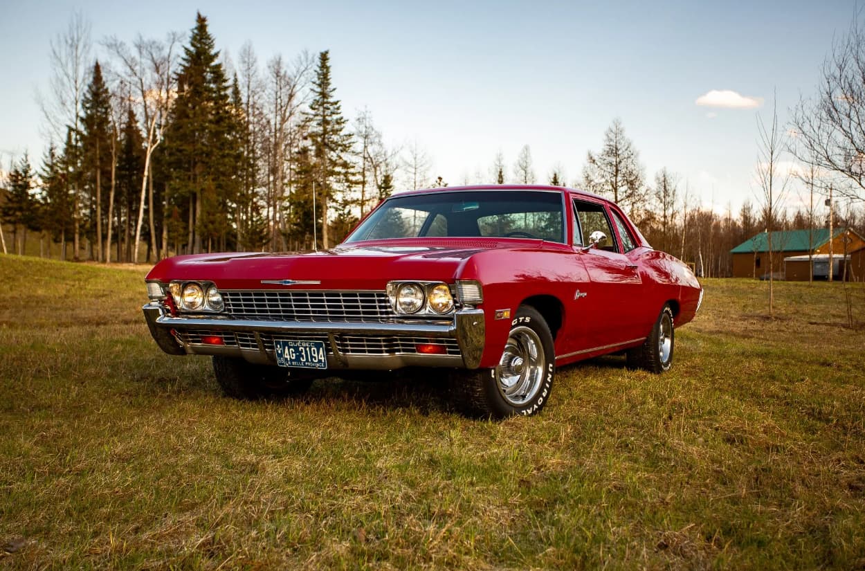 Rare Find: Discover the Exquisite 1968 Chevrolet Biscayne, One of 25 Two-Door Gems Made for the Canadian Market!