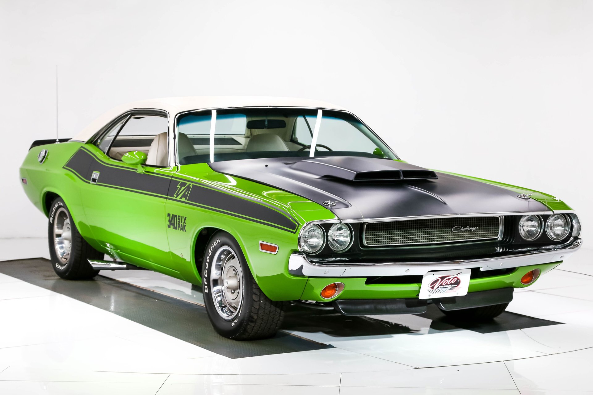 Reliving the Glory Days: Driving the Legendary 1970 Dodge Challenger T/A 340 Six Pack