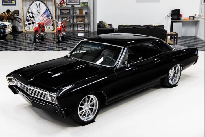Step into the fast lane with the 1967 Supercharged Chevrolet Chevelle SS valued at over $200,000.