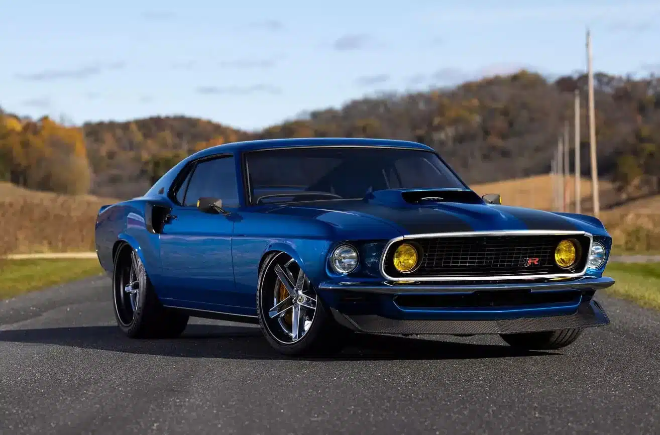 Unveiling the 2022 RingBrothers Patriarc: A Modern Twist on the Classic 1969 Ford Mustang Mach 1