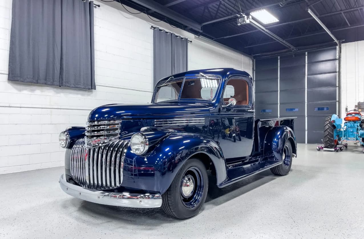 Witness the Stunning Transformation of a 1941 Chevrolet AK Series Pickup!